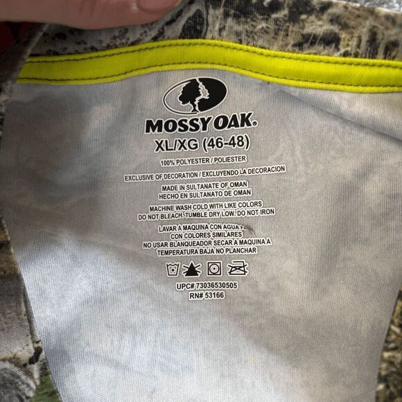 Mossy Oak Mens XL Performance Wear Long Sleeve Shirt EUC - Picture 4 of 4